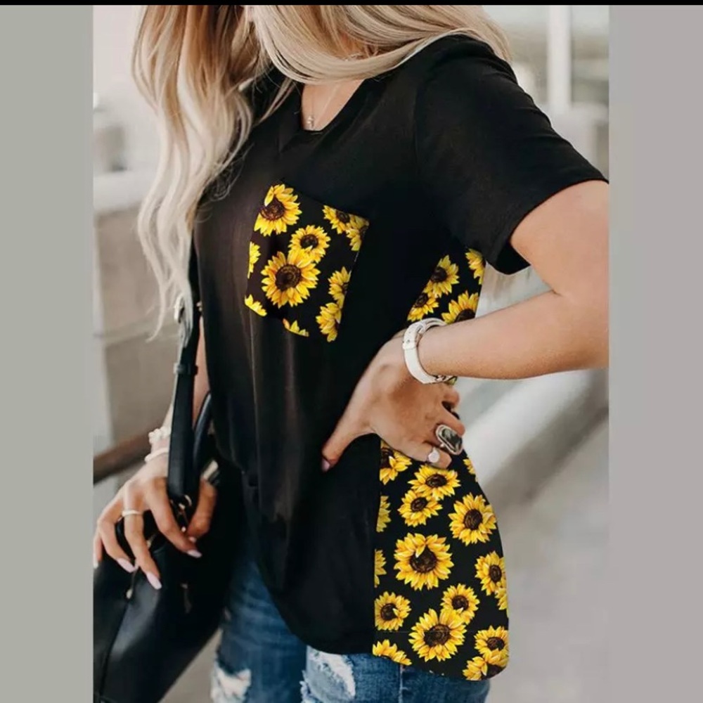 Women’s sunflower top